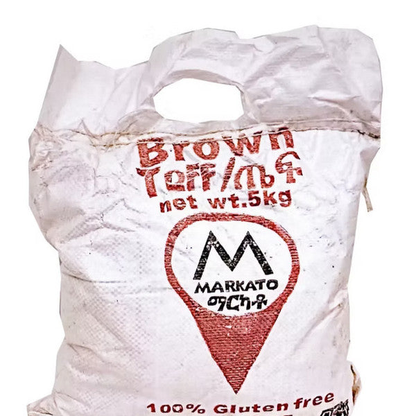 Brown Teff Powder 5Kg / ቀይሕ ጣፍ