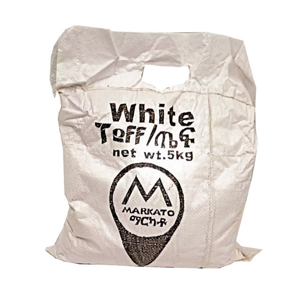 White Teff Powder 5Kg / ጣዕዳ ጣፍ